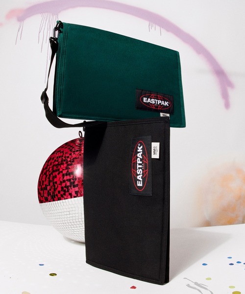 ESTNATION（エストネーション）の「MM6 MAISON MARGIELA x EASTPAK /クルーショルダーバッグ XL（ショルダーバッグ・レディース・ブラック/グリーン・FREE）」の4枚目の写真