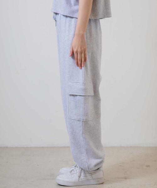 WEGO（ウィゴー）の「■■■WEGO/スウェットカーゴポケットパンツ■■■（カーゴパンツ・レディース・グレー系その他/その他2/ホワイト/その他1・FREE）」の21枚目の写真