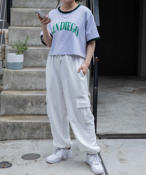 WEGO（ウィゴー）の「■■■WEGO/スウェットカーゴポケットパンツ■■■（カーゴパンツ・レディース・グレー系その他/その他2/ホワイト/その他1・FREE）」の5枚目の写真