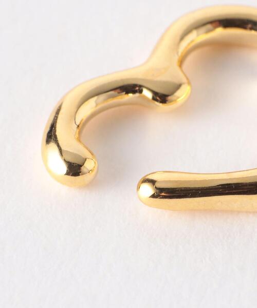 BEAUTY&YOUTH UNITED ARROWS(ビューティーアンドユースユナイテッドアローズ)の「メタル ハート イヤーカフ /1P(イヤーカフ・レディース・シルバー/ゴールド・FREE)」の4枚目の写真