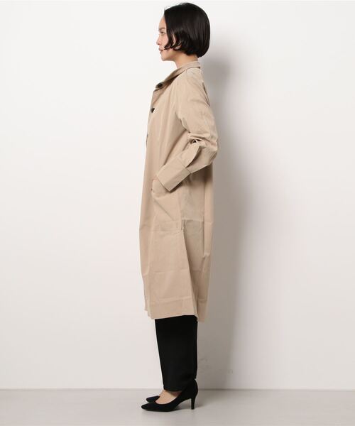 almo（アルモ）の「【almo】ベーシック ステンカラーコート(SP)（ステンカラーコート・レディース・ベージュ・FREE）」の16枚目の写真