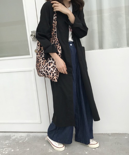 almo（アルモ）の「【almo】ベーシック ステンカラーコート(SP)（ステンカラーコート・レディース・ベージュ・FREE）」の11枚目の写真