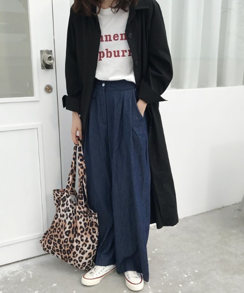 almo（アルモ）の「【almo】ベーシック ステンカラーコート(SP)（ステンカラーコート・レディース・ベージュ・FREE）」の5枚目の写真