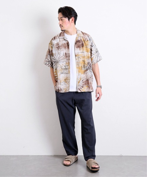 JOURNAL STANDARD(ジャーナルスタンダード)の「ウォールパターン 総柄 半袖シャツ(シャツ/ブラウス・メンズ・ベージュ系その他/ベージュ/ベージュ系その他2/ブラウン系その他・MEDIUM/LARGE)」の21枚目の写真