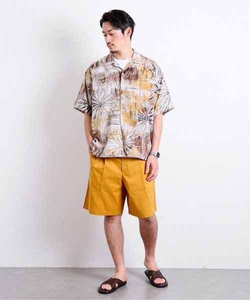 JOURNAL STANDARD(ジャーナルスタンダード)の「ウォールパターン 総柄 半袖シャツ(シャツ/ブラウス・メンズ・ベージュ系その他/ベージュ/ベージュ系その他2/ブラウン系その他・MEDIUM/LARGE)」の18枚目の写真
