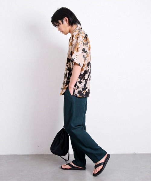 JOURNAL STANDARD(ジャーナルスタンダード)の「ウォールパターン 総柄 半袖シャツ(シャツ/ブラウス・メンズ・ベージュ系その他/ベージュ/ベージュ系その他2/ブラウン系その他・MEDIUM/LARGE)」の14枚目の写真