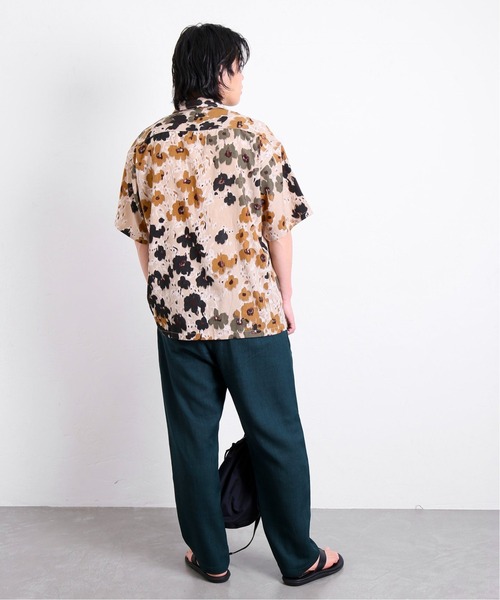 JOURNAL STANDARD(ジャーナルスタンダード)の「ウォールパターン 総柄 半袖シャツ(シャツ/ブラウス・メンズ・ベージュ系その他/ベージュ/ベージュ系その他2/ブラウン系その他・MEDIUM/LARGE)」の15枚目の写真