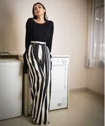 BACKLASH | Ballet by BACKLASH/バレエ バイ バックラッシュ/3 tack stripe pants(その他パンツ)