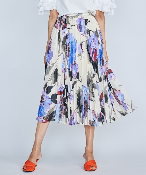 Sov.（ソブ）の「フラワープリーツスカート（スカート・レディース・その他・38/36）」の10枚目の写真