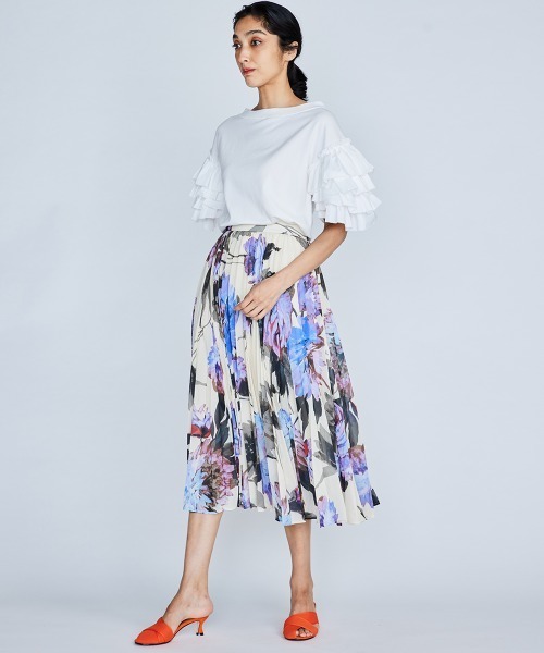 Sov.（ソブ）の「フラワープリーツスカート（スカート・レディース・その他・38/36）」の11枚目の写真