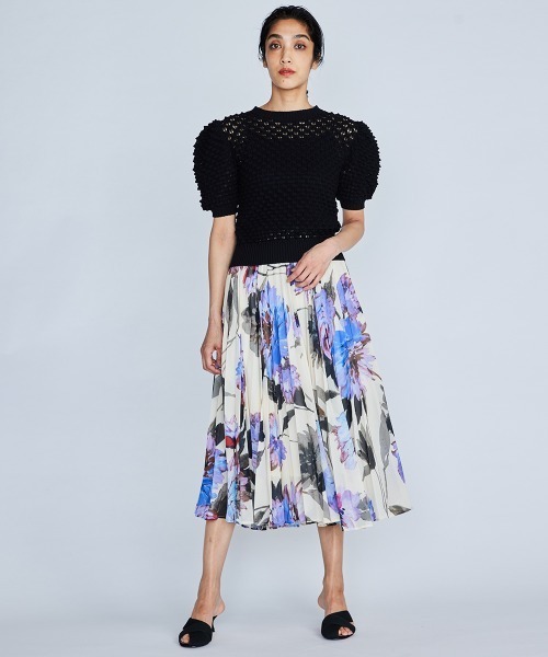 Sov.（ソブ）の「フラワープリーツスカート（スカート・レディース・その他・38/36）」の3枚目の写真