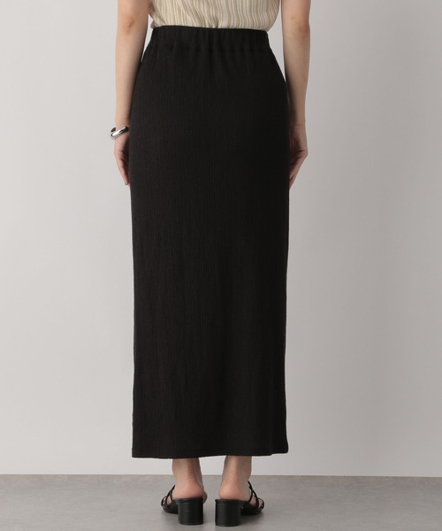 LOWRYS FARM（ローリーズファーム）の「シャーリングラップタイトスカート　287641（スカート・レディース・ブラック/ブラウン/オレンジ/アイボリー・FREE）」の11枚目の写真