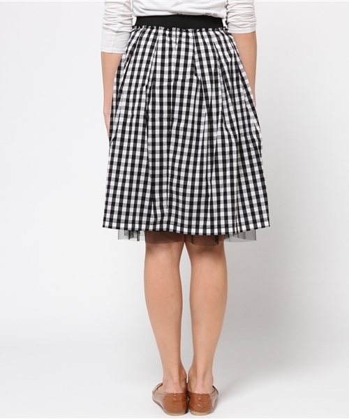 DISCOAT（ディスコート）の「【Discoat】リバーシブルギンガムスカート（スカート・レディース・ネイビー/ブラック・MEDIUM/LARGE）」の7枚目の写真