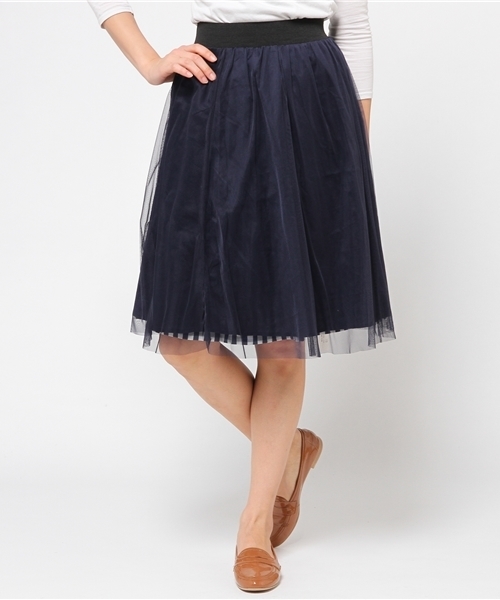 DISCOAT（ディスコート）の「【Discoat】リバーシブルギンガムスカート（スカート・レディース・ネイビー/ブラック・MEDIUM/LARGE）」の13枚目の写真