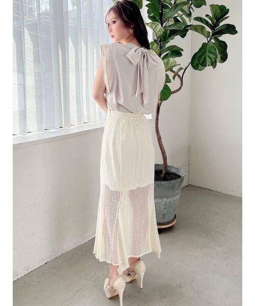 RESEXXY(リゼクシー)の「イレヘムマーメイドスカート(スカート・レディース・ホワイト/ブラック/ブラウン・FREE)」の17枚目の写真