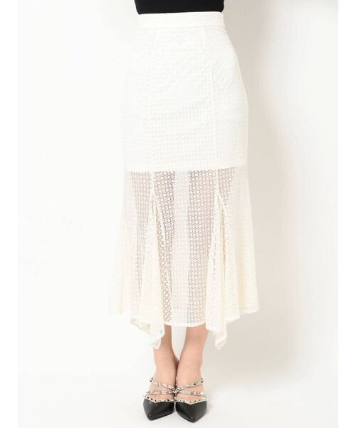 RESEXXY(リゼクシー)の「イレヘムマーメイドスカート(スカート・レディース・ホワイト/ブラック/ブラウン・FREE)」の16枚目の写真