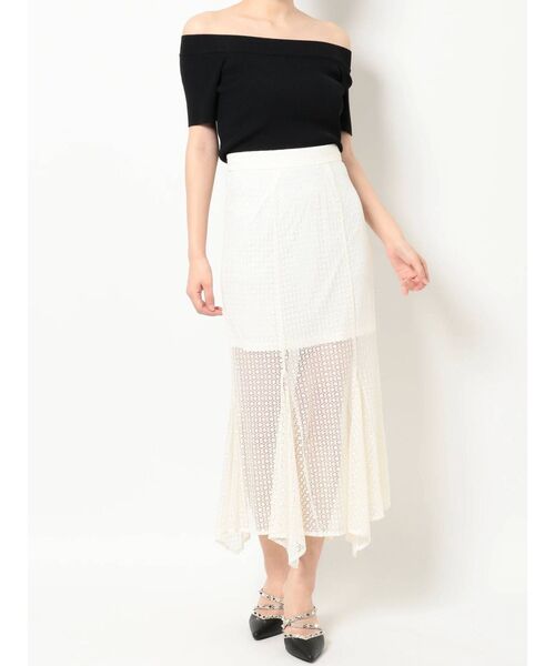 RESEXXY(リゼクシー)の「イレヘムマーメイドスカート(スカート・レディース・ホワイト/ブラック/ブラウン・FREE)」の10枚目の写真
