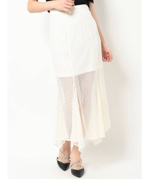 RESEXXY(リゼクシー)の「イレヘムマーメイドスカート(スカート・レディース・ホワイト/ブラック/ブラウン・FREE)」の6枚目の写真