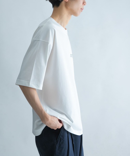 FORK&SPOON（フォークアンドスプーン）の「FORK&SPOON　ロゴショートスリーブTシャツ（Tシャツ/カットソー・メンズ・オフホワイト/ネイビー/レッド・5/4）」の5枚目の写真