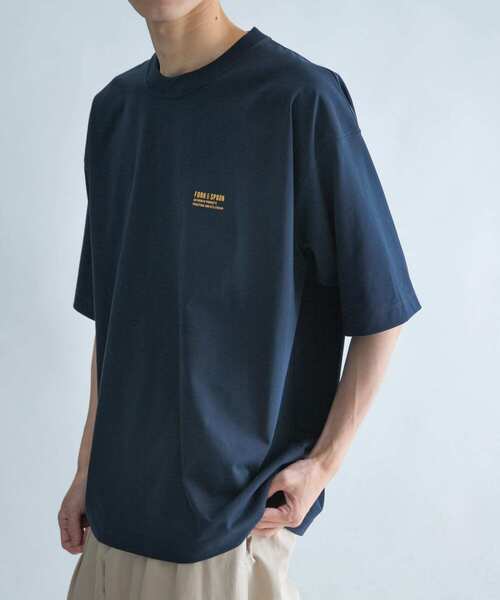 FORK&SPOON（フォークアンドスプーン）の「FORK&SPOON　ロゴショートスリーブTシャツ（Tシャツ/カットソー・メンズ・オフホワイト/ネイビー/レッド・5/4）」の9枚目の写真