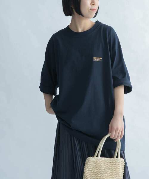 FORK&SPOON（フォークアンドスプーン）の「FORK&SPOON　ロゴショートスリーブTシャツ（Tシャツ/カットソー・メンズ・オフホワイト/ネイビー/レッド・5/4）」の13枚目の写真