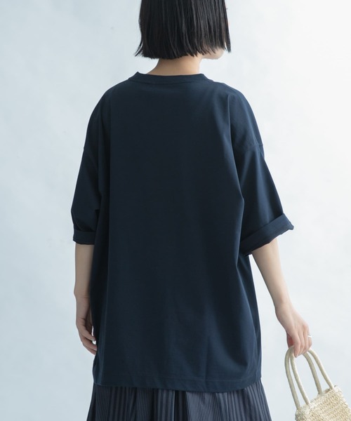 FORK&SPOON（フォークアンドスプーン）の「FORK&SPOON　ロゴショートスリーブTシャツ（Tシャツ/カットソー・メンズ・オフホワイト/ネイビー/レッド・5/4）」の14枚目の写真