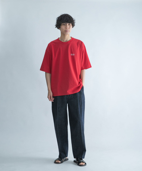 FORK&SPOON（フォークアンドスプーン）の「FORK&SPOON　ロゴショートスリーブTシャツ（Tシャツ/カットソー・メンズ・オフホワイト/ネイビー/レッド・5/4）」の22枚目の写真