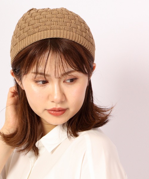 Fabulous（ファビュラス）の「fabulous カノコイスラムワッチ ショート（ニットキャップ/ビーニー・メンズ・ブラック/ベージュ/ネイビー/ブラウン/グレー・FREE）」の4枚目の写真