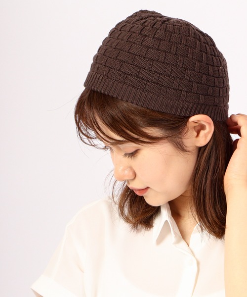 Fabulous（ファビュラス）の「fabulous カノコイスラムワッチ ショート（ニットキャップ/ビーニー・メンズ・ブラック/ベージュ/ネイビー/ブラウン/グレー・FREE）」の3枚目の写真