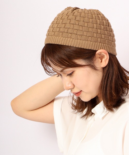 Fabulous（ファビュラス）の「fabulous カノコイスラムワッチ ショート（ニットキャップ/ビーニー・メンズ・ブラック/ベージュ/ネイビー/ブラウン/グレー・FREE）」の11枚目の写真