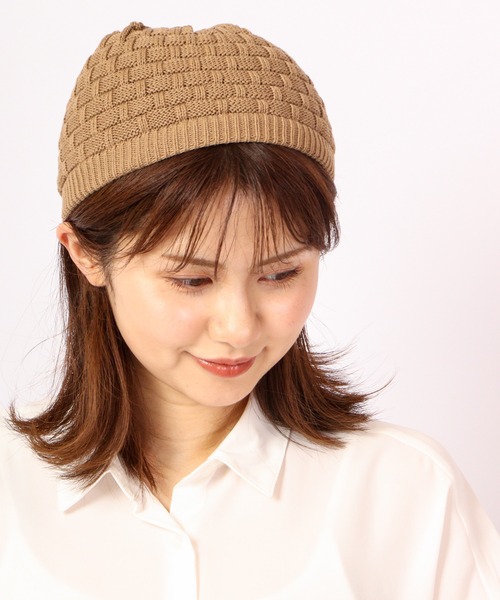 Fabulous（ファビュラス）の「fabulous カノコイスラムワッチ ショート（ニットキャップ/ビーニー・メンズ・ブラック/ベージュ/ネイビー/ブラウン/グレー・FREE）」の12枚目の写真