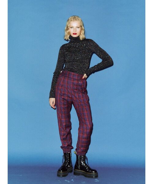 jouetie（ジュエティ）の「サイドベルトジョガーパンツ（その他パンツ・レディース・ブラック/ブラウン/グレー/レッド/ブルー・MEDIUM）」の15枚目の写真