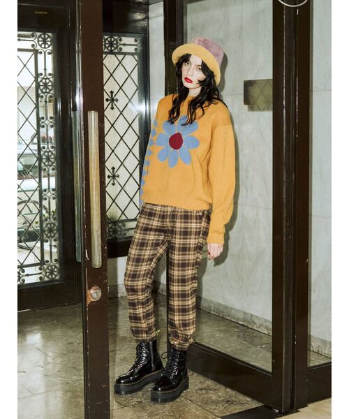 jouetie（ジュエティ）の「サイドベルトジョガーパンツ（その他パンツ・レディース・ブラック/ブラウン/グレー/レッド/ブルー・MEDIUM）」の9枚目の写真