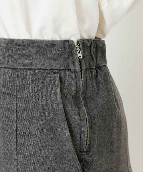 MILKFED.（ミルクフェド）の「DENIM MINI SKIRT（デニムスカート・レディース・ホワイト/ブラック/ライトインディゴブルー・ONE SIZE）」の8枚目の写真