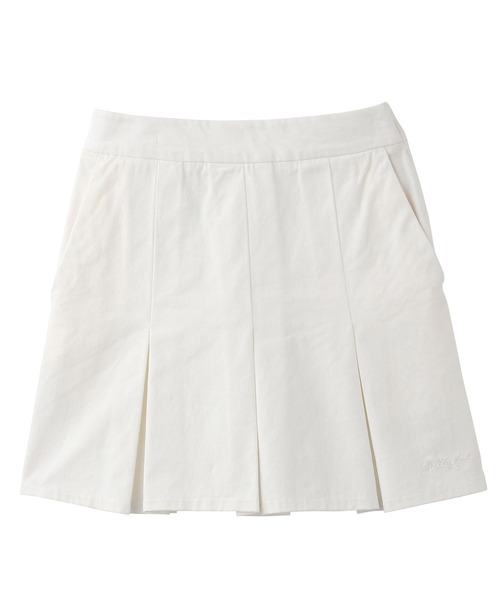 MILKFED.（ミルクフェド）の「DENIM MINI SKIRT（デニムスカート・レディース・ホワイト/ブラック/ライトインディゴブルー・ONE SIZE）」の12枚目の写真