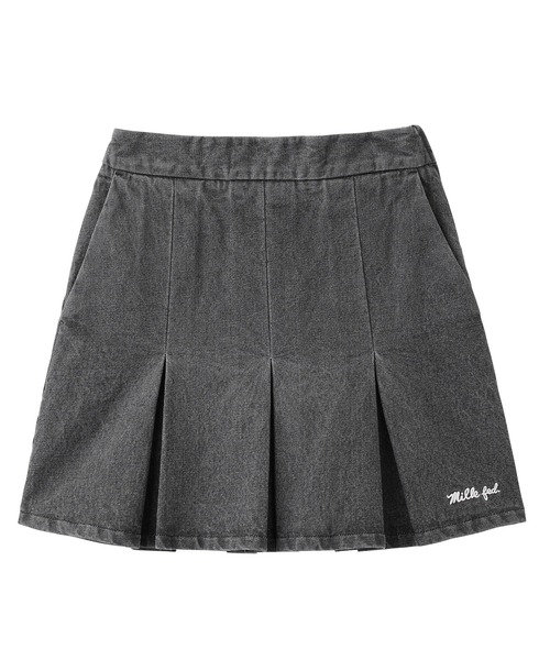 MILKFED.（ミルクフェド）の「DENIM MINI SKIRT（デニムスカート・レディース・ホワイト/ブラック/ライトインディゴブルー・ONE SIZE）」の13枚目の写真
