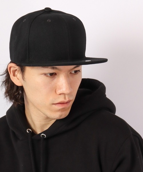 FUNALIVE(ファンアライブ)の「Craig フラットバイザーカラーベースボールキャップ(キャップ・メンズ・ブラック/ネイビー/グレー/レッド・FREE)」の6枚目の写真