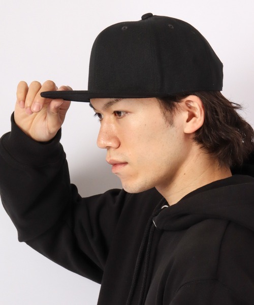 FUNALIVE(ファンアライブ)の「Craig フラットバイザーカラーベースボールキャップ(キャップ・メンズ・ブラック/ネイビー/グレー/レッド・FREE)」の7枚目の写真