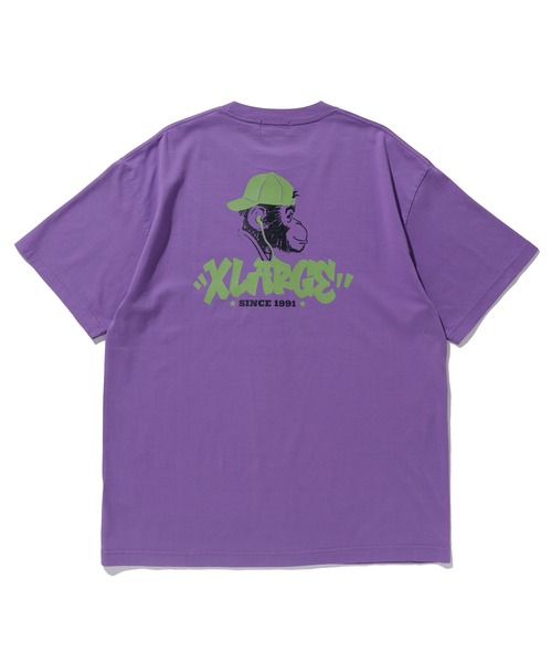 ニュージーランド限定‼️XLARGE パープル Tシャツ Mサイズ キャラクター ニュージーランド限定‼️XLARGE パープル Tシャツ Mサイズ