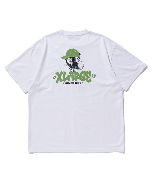 XLARGE(エクストララージ)の「TAGGING LOGO S/S TEE/メンズ グラフィック 半袖 タギングロゴ(Tシャツ/カットソー・メンズ・ホワイト/ブラック/パープル・S/M/L/XL)」の21枚目の写真