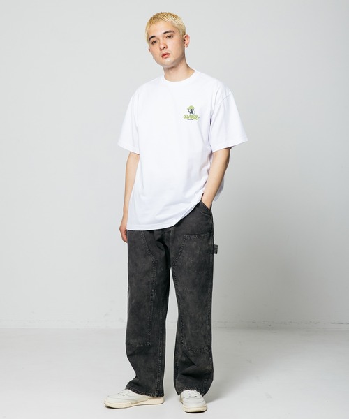 XLARGE(エクストララージ)の「TAGGING LOGO S/S TEE/メンズ グラフィック 半袖 タギングロゴ(Tシャツ/カットソー・メンズ・ホワイト/ブラック/パープル・S/M/L/XL)」の6枚目の写真