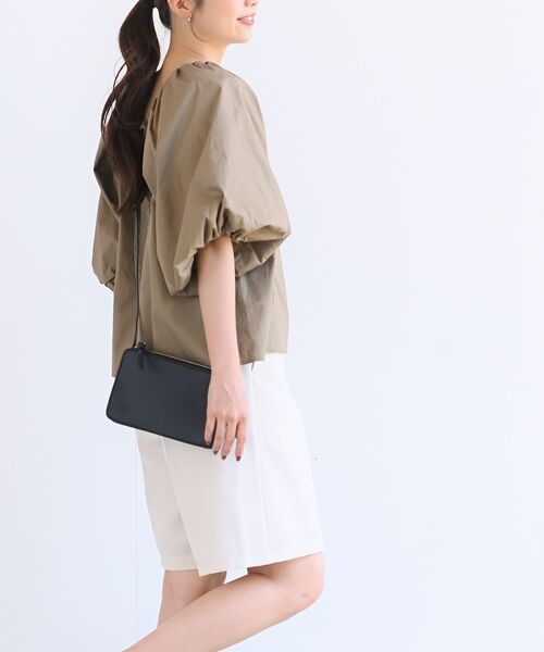 rps(アールピーエス)の「前後2WAYバルーン袖ブラウス(シャツ/ブラウス・レディース・ブラック/オフホワイト/マスタード/モカ・フリー)」の22枚目の写真