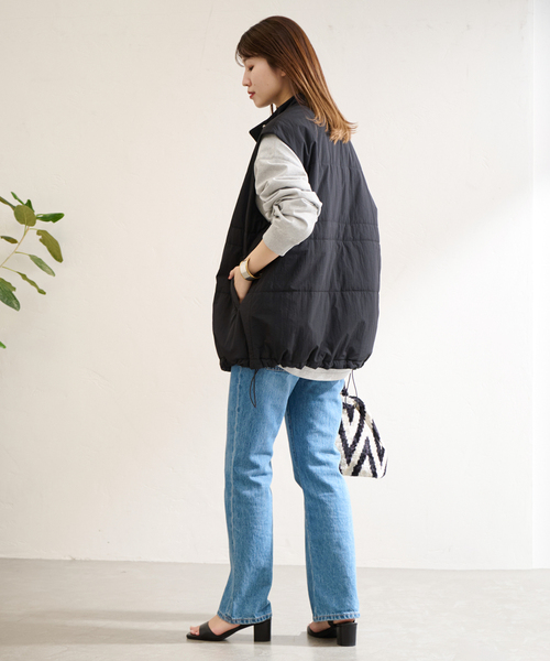 ジャーナルスタンダード　リバーシブルファーベスト Fサイズ ジャーナルスタンダード リバーシブルファーベスト Fサイズ