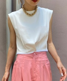 Ameri | WAIST WRING SHORT TANK(Tシャツ/カットソー)