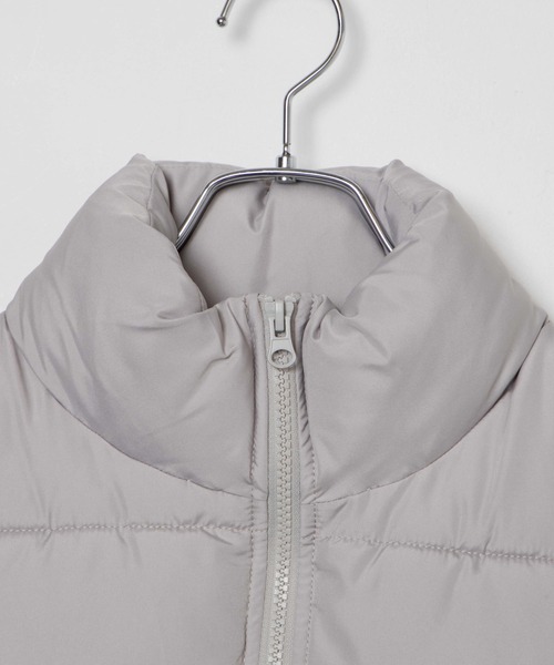 WEGO（ウィゴー）の「WEGO/エコダウンベスト（ダウンベスト・レディース・ライトグレー/ブラック/アイボリー・FREE）」の20枚目の写真