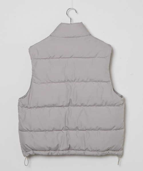 WEGO（ウィゴー）の「WEGO/エコダウンベスト（ダウンベスト・レディース・ライトグレー/ブラック/アイボリー・FREE）」の13枚目の写真