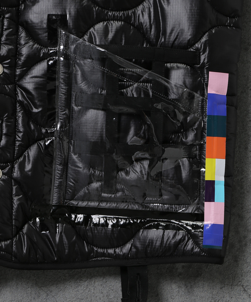 TAKAHIROMIYASHITATheSoloIst.（タカヒロミヤシタザソロイスト）の「【TAKAHIROMIYASHITATheSoloist.】OVERSIZED QUILTING LINER VEST（ブルゾン・メンズ・ブラック・44）」の21枚目の写真