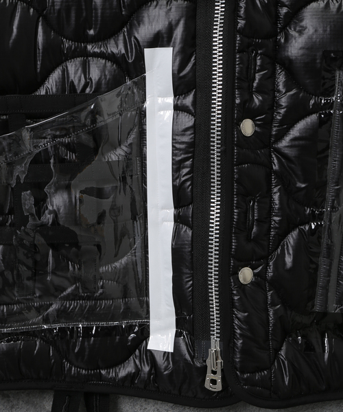 TAKAHIROMIYASHITATheSoloIst.（タカヒロミヤシタザソロイスト）の「【TAKAHIROMIYASHITATheSoloist.】OVERSIZED QUILTING LINER VEST（ブルゾン・メンズ・ブラック・44）」の3枚目の写真