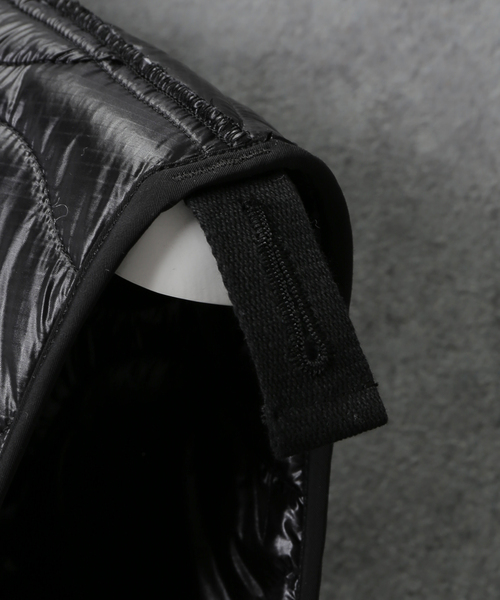 TAKAHIROMIYASHITATheSoloIst.（タカヒロミヤシタザソロイスト）の「【TAKAHIROMIYASHITATheSoloist.】OVERSIZED QUILTING LINER VEST（ブルゾン・メンズ・ブラック・44）」の8枚目の写真
