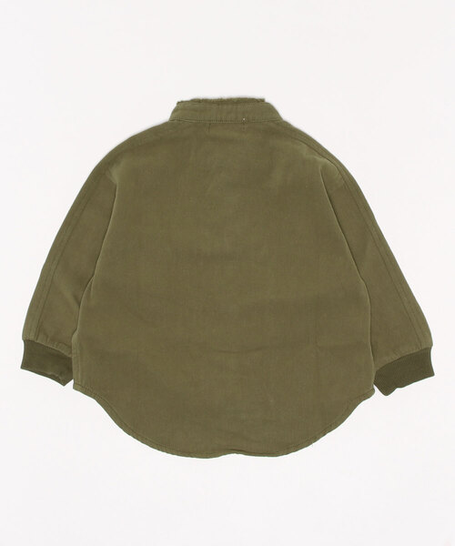 MAKE YOUR DAY(メイクユアデイ)の「バンドカラー長袖シャツ■80~140cm(シャツ/ブラウス・キッズ・ブラウン/ピンク/カーキ/ネイビー・100/130/140/80/110/90/120)」の17枚目の写真